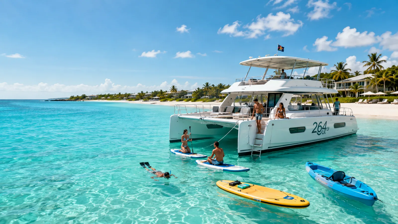 Boat charter and water sports