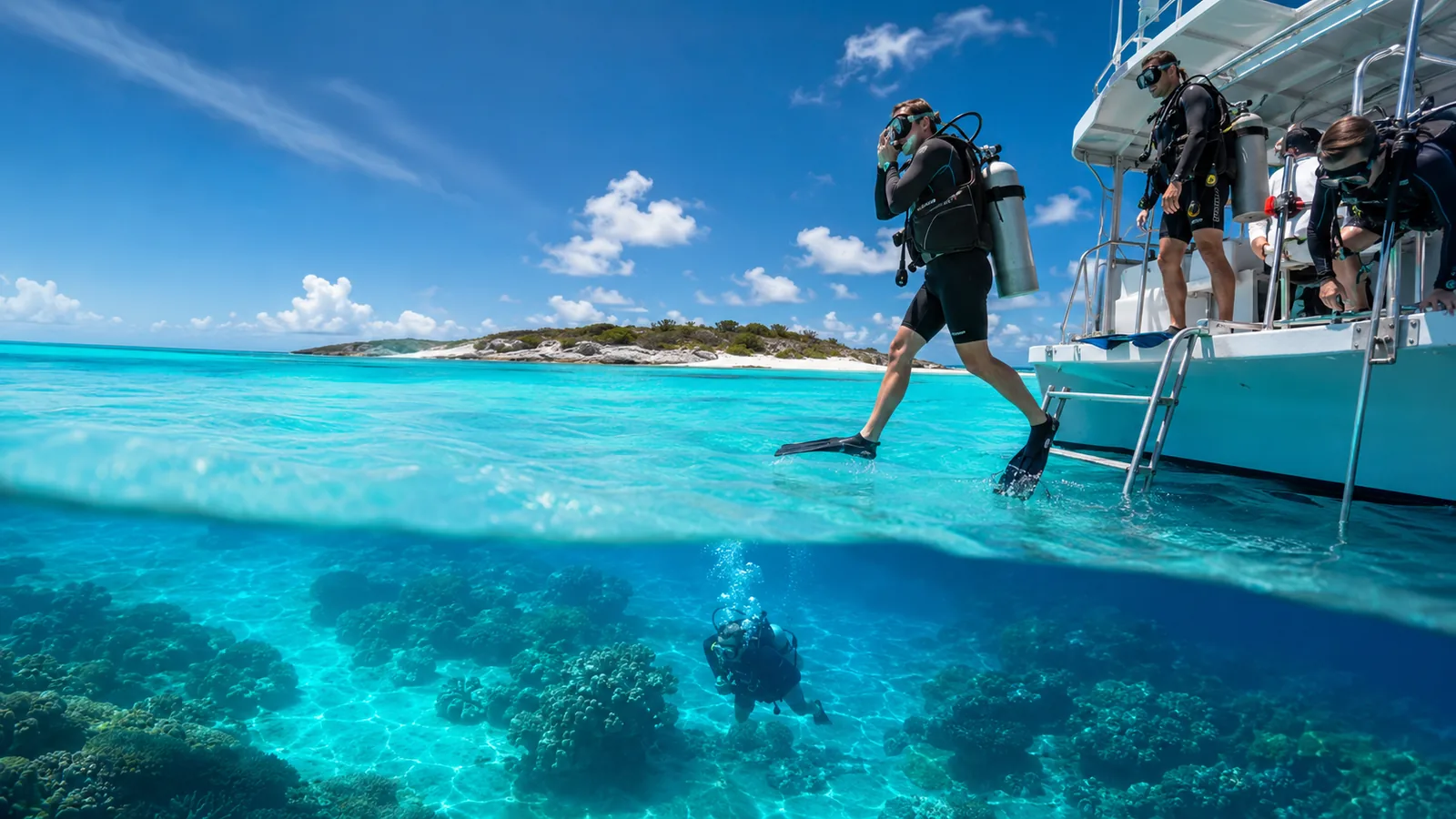 Scuba diving excursion