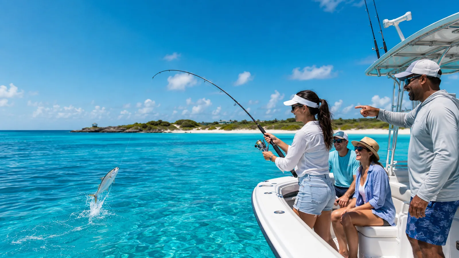 Fishing charter trip